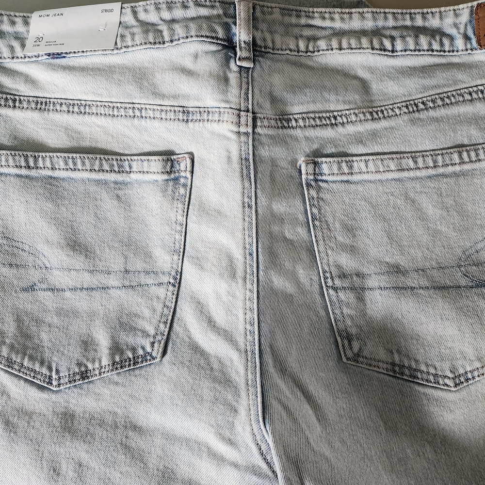 American Eagle Outfitters Blue Mom Jeans